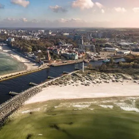 Komfortowy Apartament Wakacyjny Blisko Centrum Kolobrzegu Apartmán